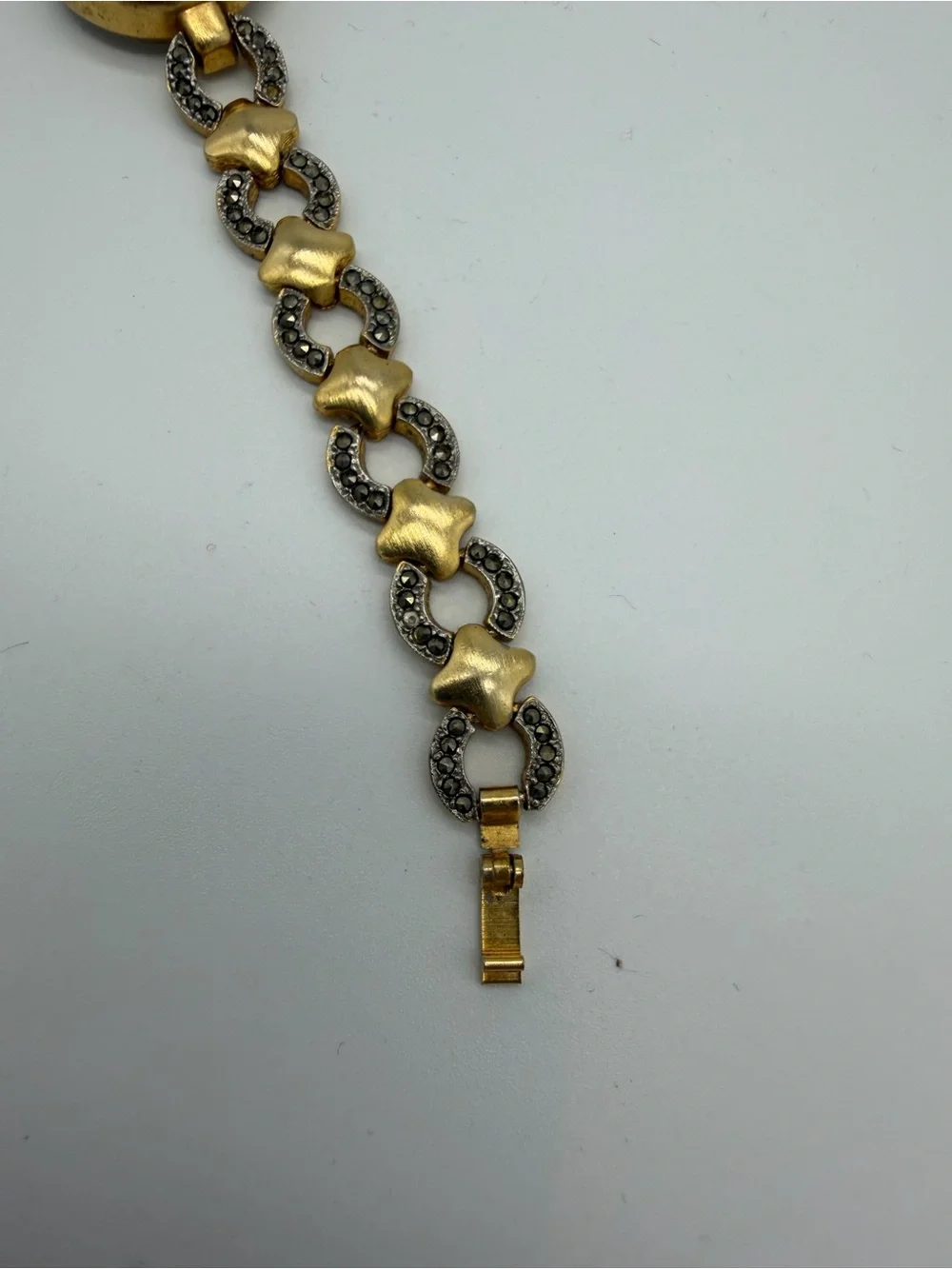 Two-Tone Gold and Silver Bracelet Watch for Women